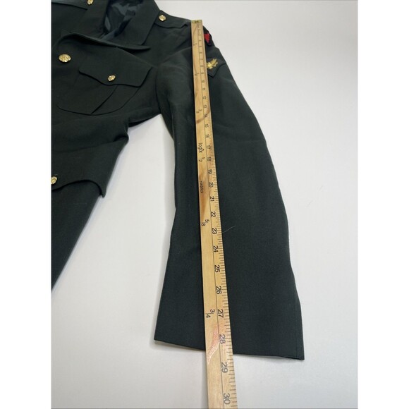 DeRossi & Son US Army Class A Dress Coat Jacket Green Men’s 41XL - Picture 9 of 16